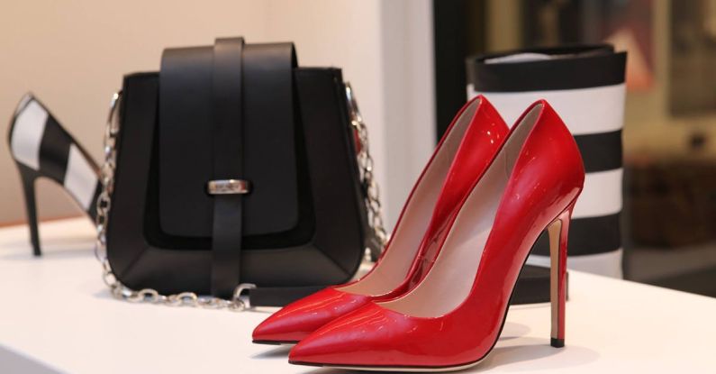 Luxury Shopping - Close-up of Shoes And Bag