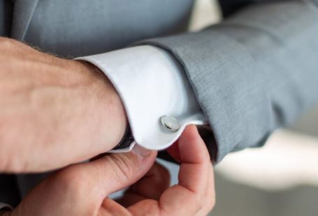 Cufflinks - Man In Gray Suit Jacket